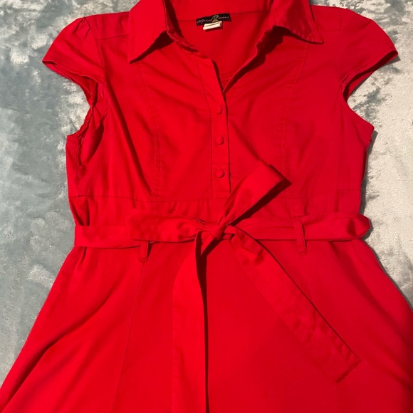ModCloth red retro a-line dress - Picture 5 of 6
